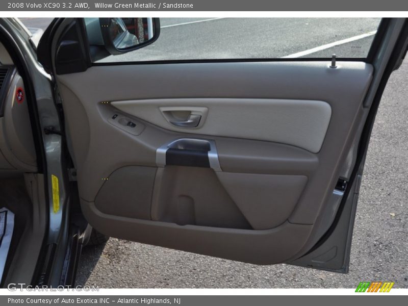 Willow Green Metallic / Sandstone 2008 Volvo XC90 3.2 AWD