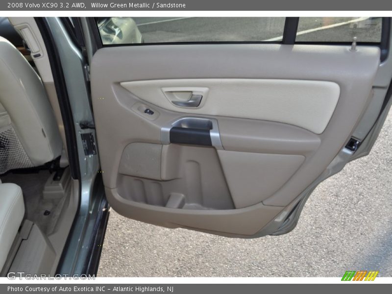 Willow Green Metallic / Sandstone 2008 Volvo XC90 3.2 AWD