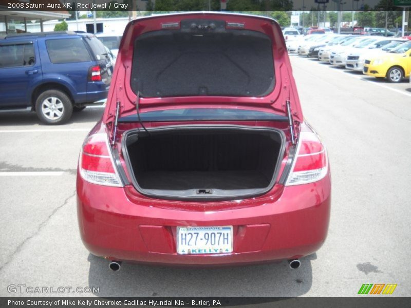 Red Jewel / Gray 2008 Saturn Aura XR