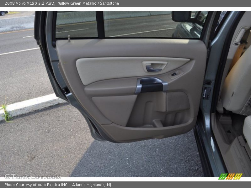 Willow Green Metallic / Sandstone 2008 Volvo XC90 3.2 AWD