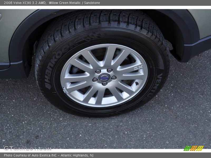 Willow Green Metallic / Sandstone 2008 Volvo XC90 3.2 AWD