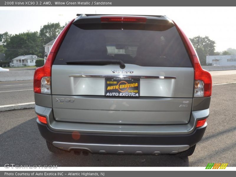 Willow Green Metallic / Sandstone 2008 Volvo XC90 3.2 AWD