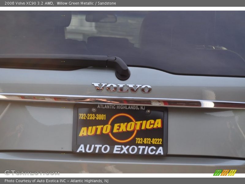 Willow Green Metallic / Sandstone 2008 Volvo XC90 3.2 AWD