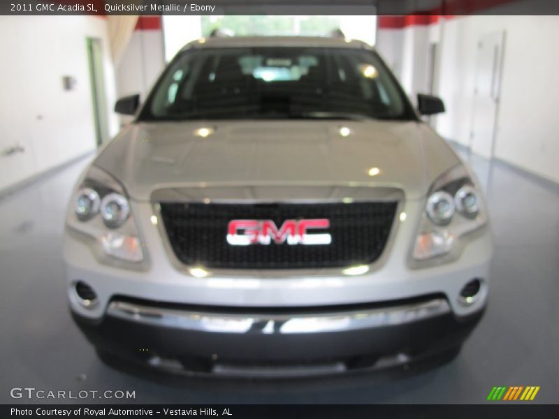Quicksilver Metallic / Ebony 2011 GMC Acadia SL