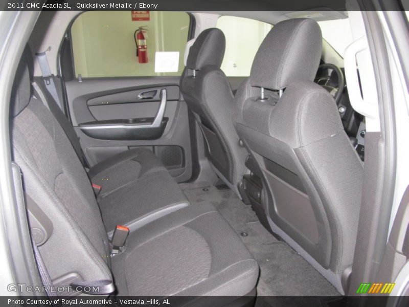Quicksilver Metallic / Ebony 2011 GMC Acadia SL