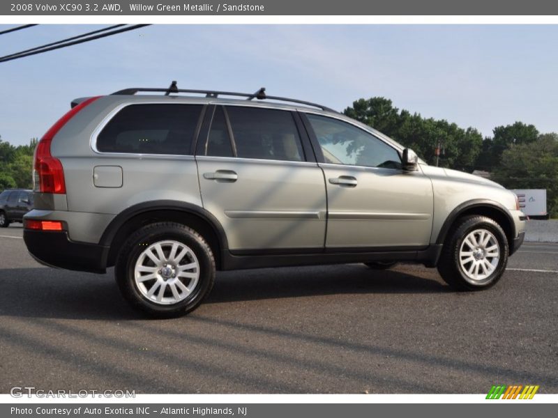 Willow Green Metallic / Sandstone 2008 Volvo XC90 3.2 AWD