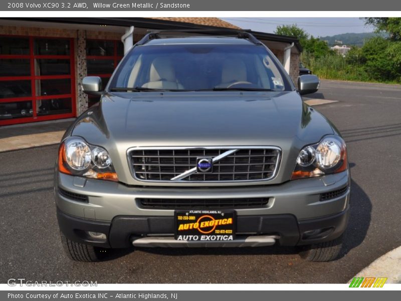 Willow Green Metallic / Sandstone 2008 Volvo XC90 3.2 AWD