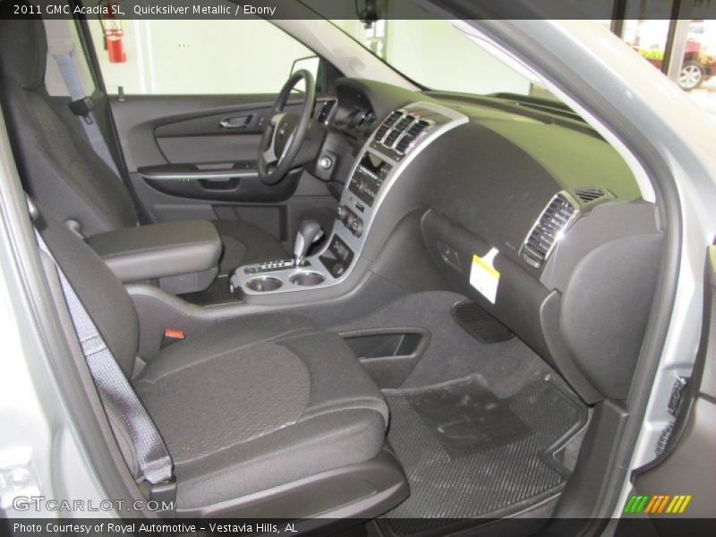 Quicksilver Metallic / Ebony 2011 GMC Acadia SL
