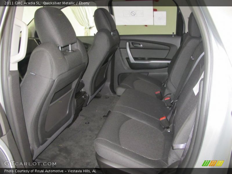 Quicksilver Metallic / Ebony 2011 GMC Acadia SL