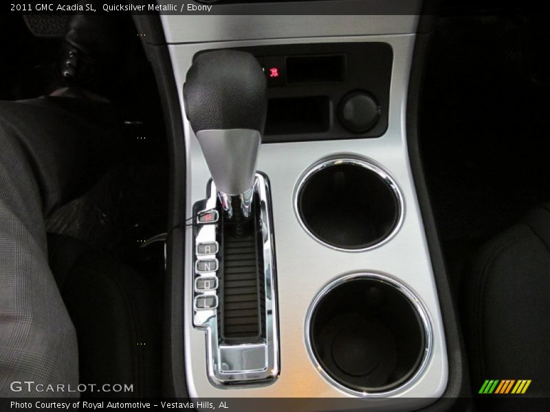 Quicksilver Metallic / Ebony 2011 GMC Acadia SL