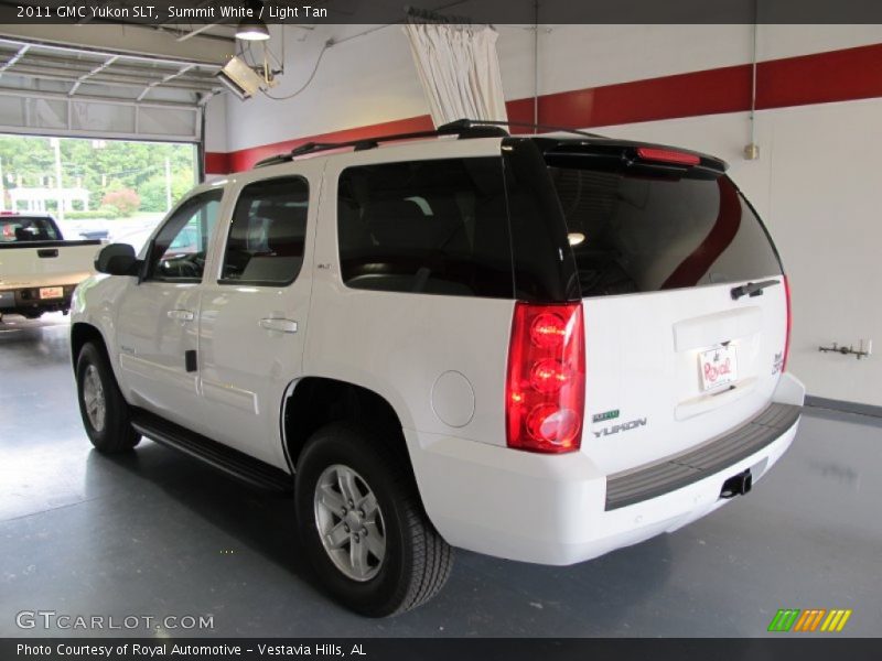 Summit White / Light Tan 2011 GMC Yukon SLT