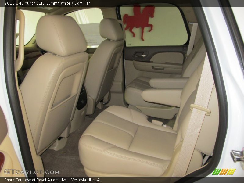 Summit White / Light Tan 2011 GMC Yukon SLT