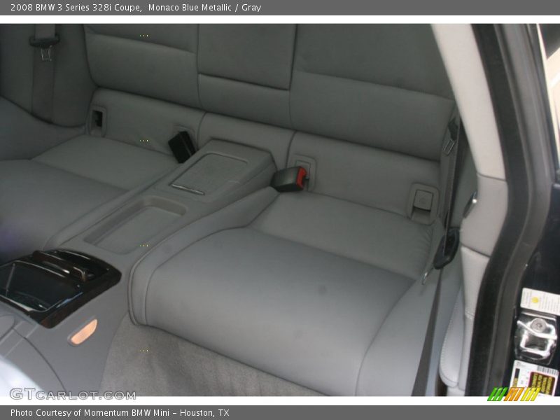 Monaco Blue Metallic / Gray 2008 BMW 3 Series 328i Coupe