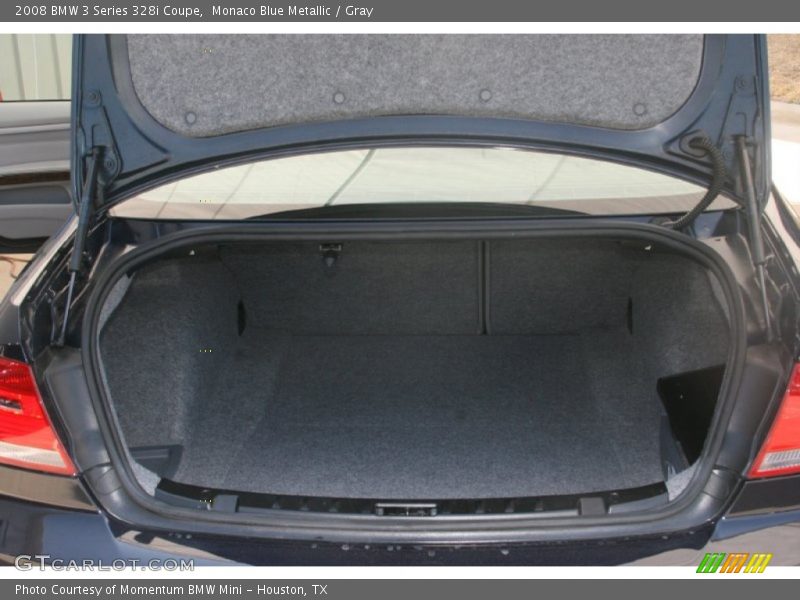Monaco Blue Metallic / Gray 2008 BMW 3 Series 328i Coupe