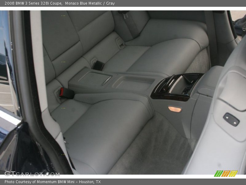 Monaco Blue Metallic / Gray 2008 BMW 3 Series 328i Coupe