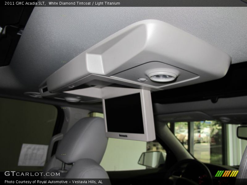White Diamond Tintcoat / Light Titanium 2011 GMC Acadia SLT