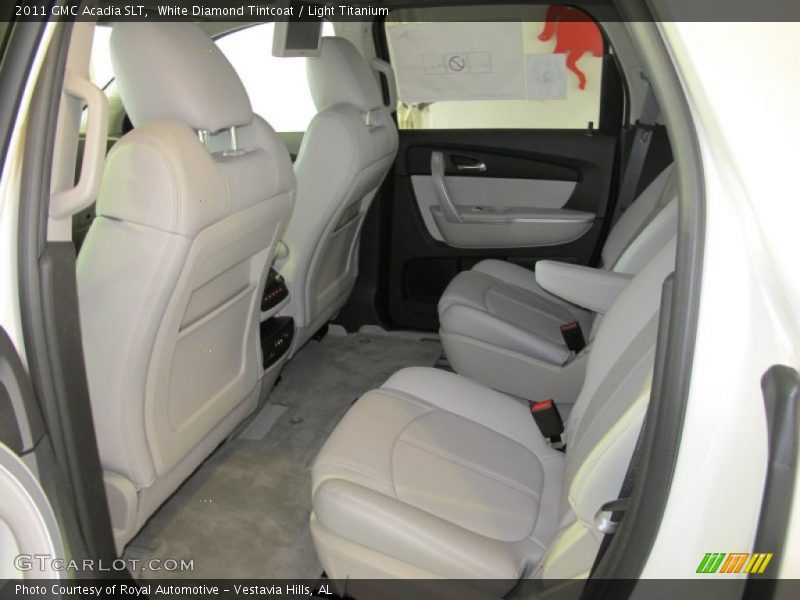 White Diamond Tintcoat / Light Titanium 2011 GMC Acadia SLT