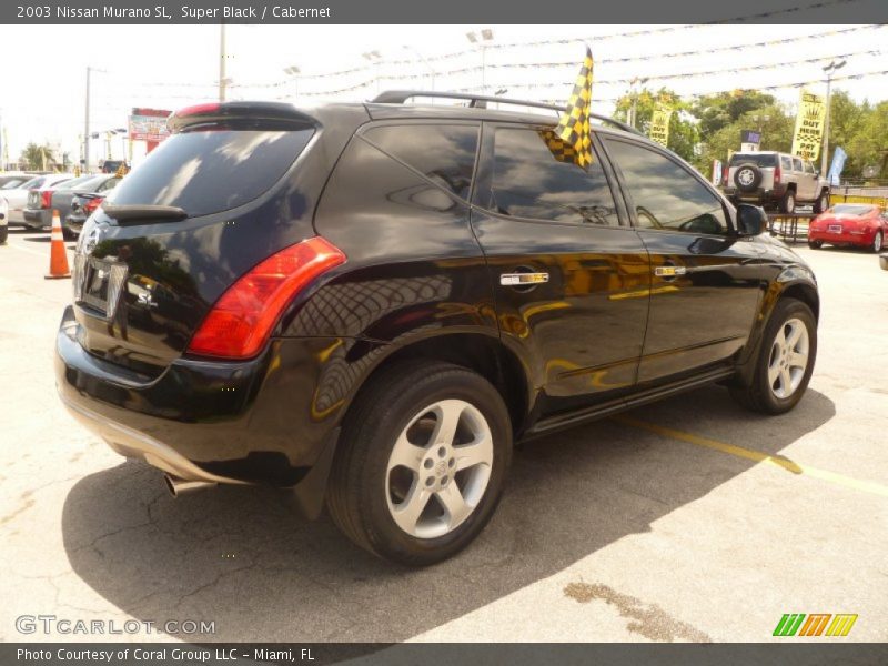 Super Black / Cabernet 2003 Nissan Murano SL