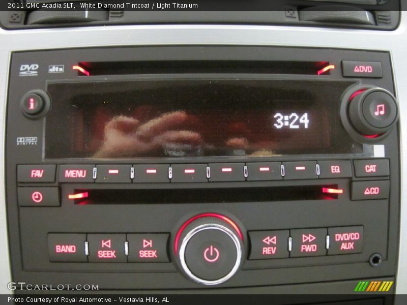 White Diamond Tintcoat / Light Titanium 2011 GMC Acadia SLT