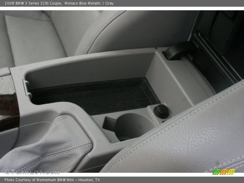 Monaco Blue Metallic / Gray 2008 BMW 3 Series 328i Coupe