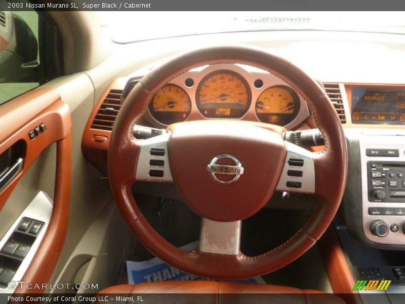 Super Black / Cabernet 2003 Nissan Murano SL