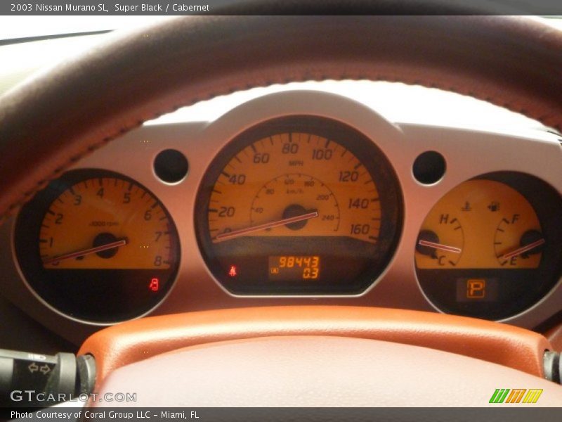 Super Black / Cabernet 2003 Nissan Murano SL