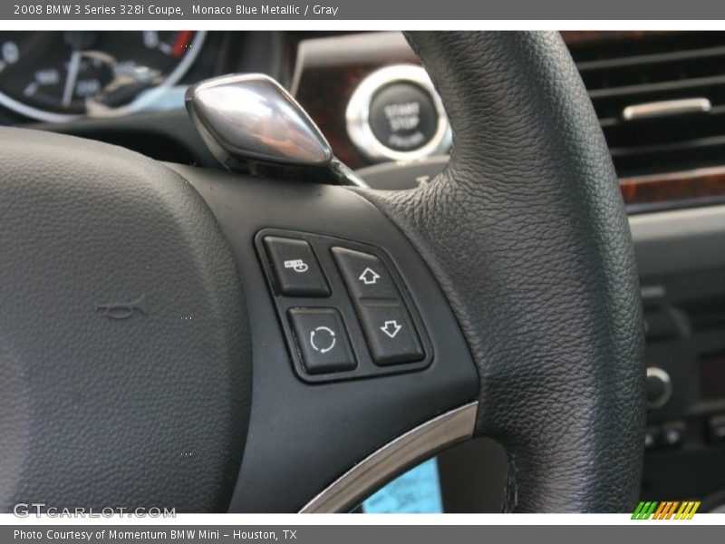 Monaco Blue Metallic / Gray 2008 BMW 3 Series 328i Coupe