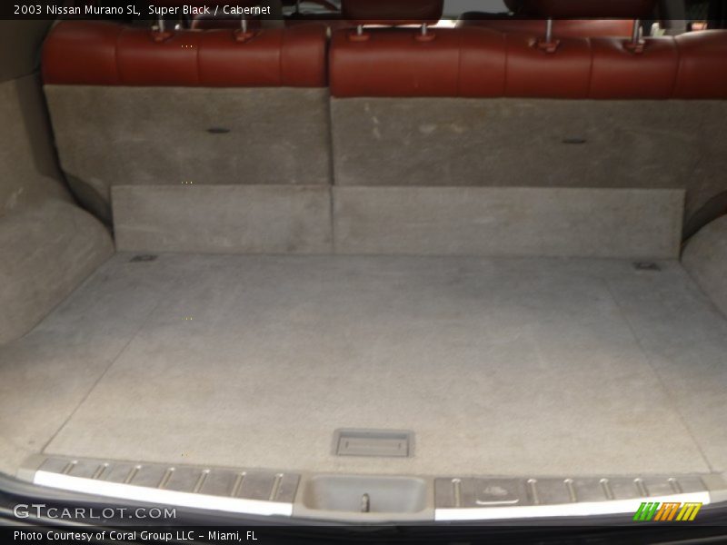 Super Black / Cabernet 2003 Nissan Murano SL