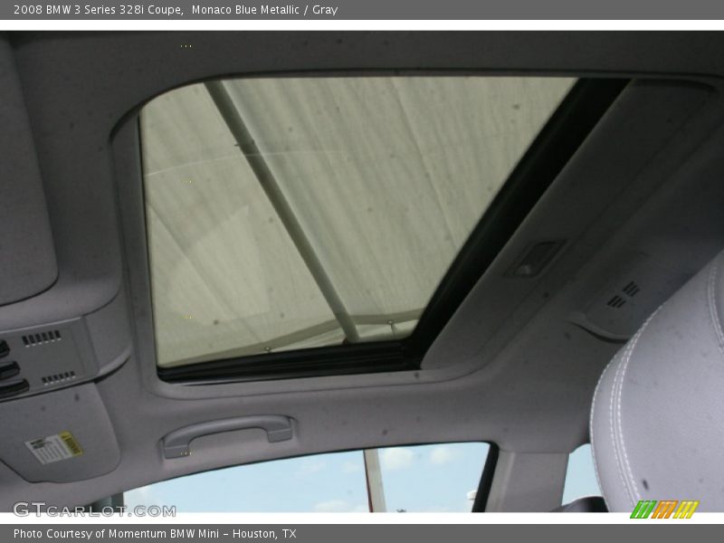 Monaco Blue Metallic / Gray 2008 BMW 3 Series 328i Coupe