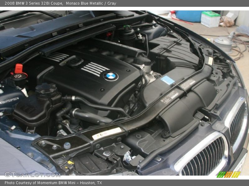 Monaco Blue Metallic / Gray 2008 BMW 3 Series 328i Coupe