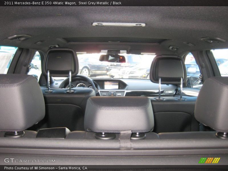 Steel Grey Metallic / Black 2011 Mercedes-Benz E 350 4Matic Wagon