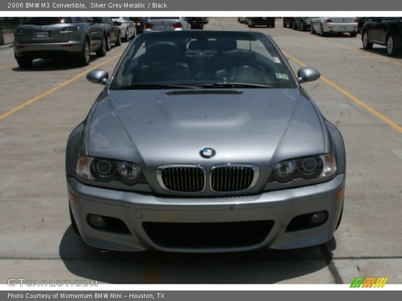 Silver Grey Metallic / Black 2006 BMW M3 Convertible