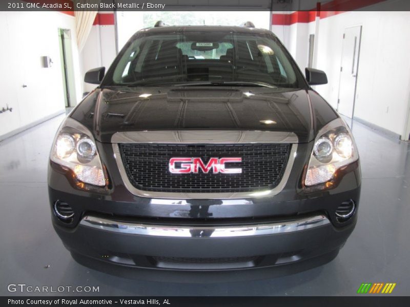 Carbon Black Metallic / Ebony 2011 GMC Acadia SL