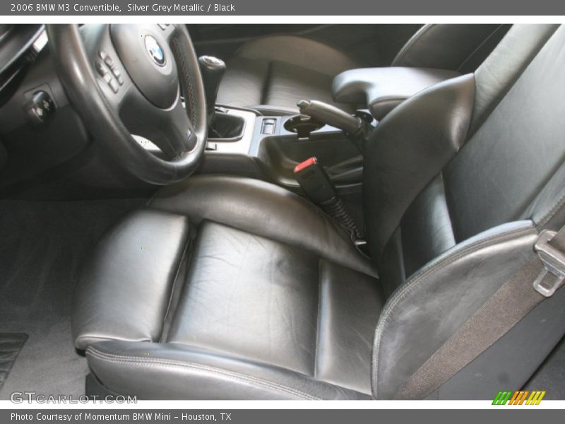 Silver Grey Metallic / Black 2006 BMW M3 Convertible