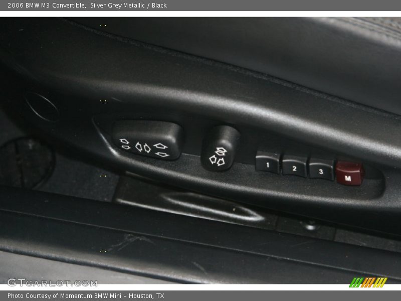 Silver Grey Metallic / Black 2006 BMW M3 Convertible