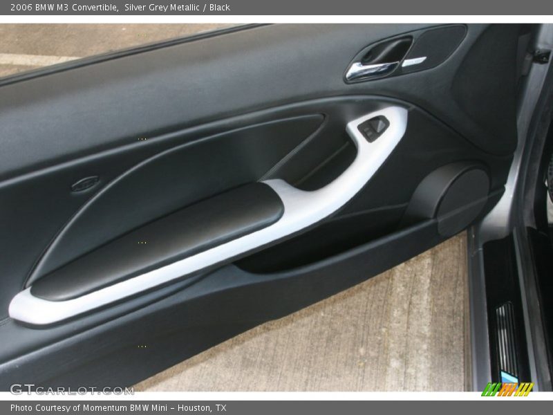 Silver Grey Metallic / Black 2006 BMW M3 Convertible