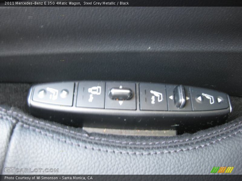 Steel Grey Metallic / Black 2011 Mercedes-Benz E 350 4Matic Wagon