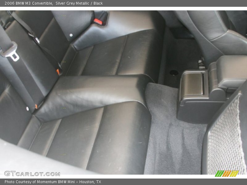 Silver Grey Metallic / Black 2006 BMW M3 Convertible
