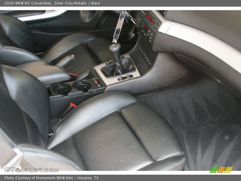 Silver Grey Metallic / Black 2006 BMW M3 Convertible