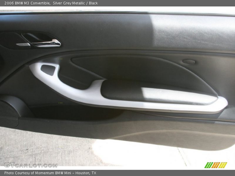 Silver Grey Metallic / Black 2006 BMW M3 Convertible