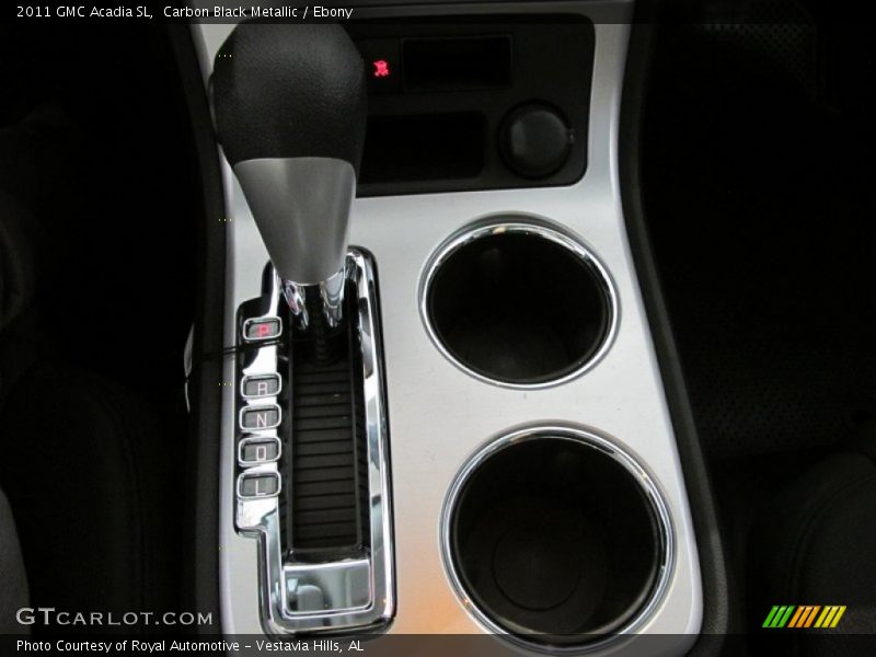 Carbon Black Metallic / Ebony 2011 GMC Acadia SL