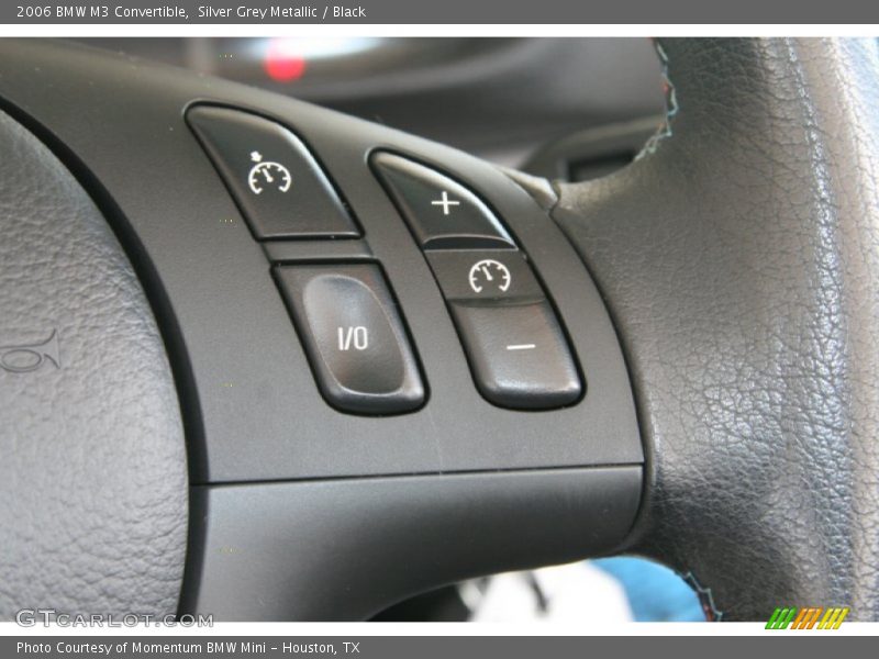 Silver Grey Metallic / Black 2006 BMW M3 Convertible