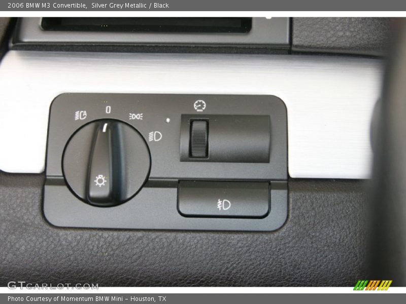 Silver Grey Metallic / Black 2006 BMW M3 Convertible
