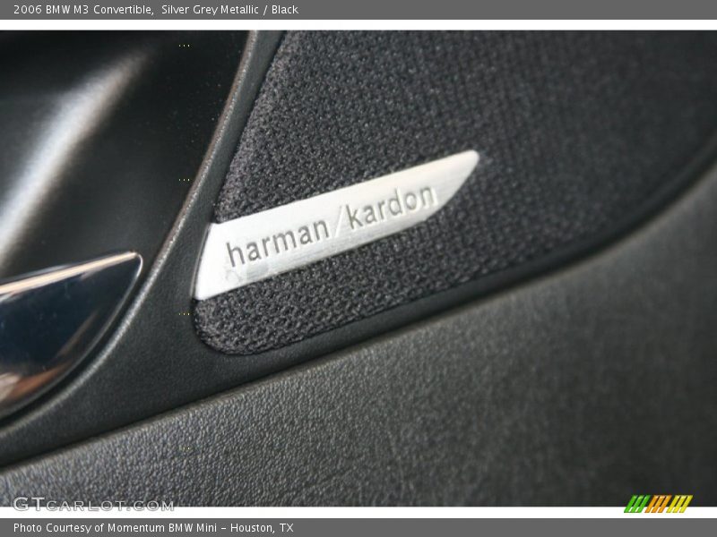 Silver Grey Metallic / Black 2006 BMW M3 Convertible