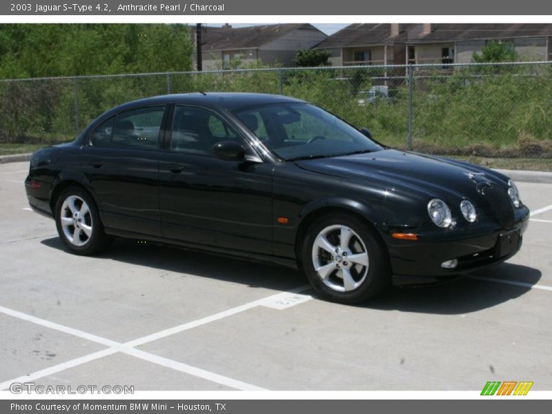 Anthracite Pearl / Charcoal 2003 Jaguar S-Type 4.2