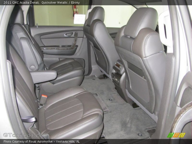 Quicksilver Metallic / Ebony 2011 GMC Acadia Denali
