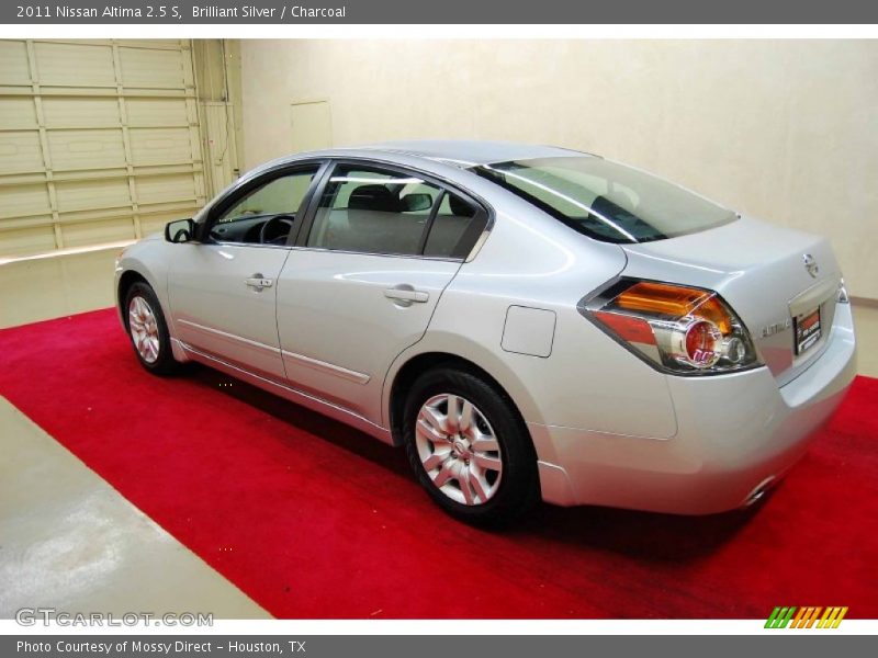 Brilliant Silver / Charcoal 2011 Nissan Altima 2.5 S