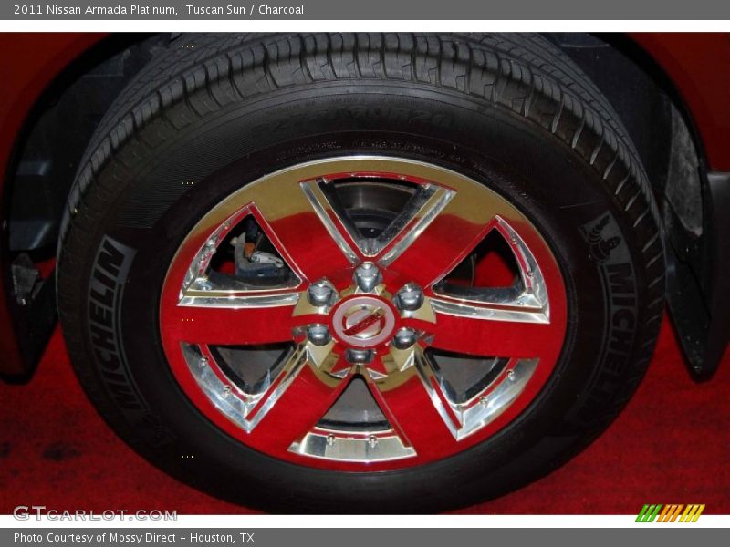Tuscan Sun / Charcoal 2011 Nissan Armada Platinum