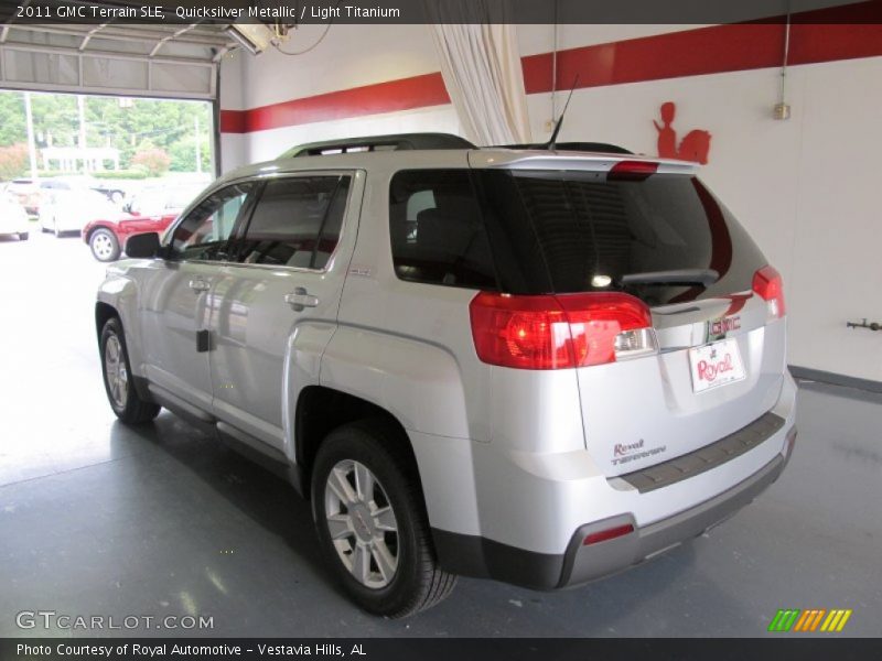 Quicksilver Metallic / Light Titanium 2011 GMC Terrain SLE