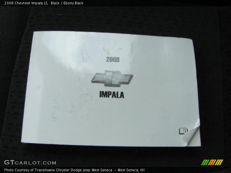 Black / Ebony Black 2008 Chevrolet Impala LS